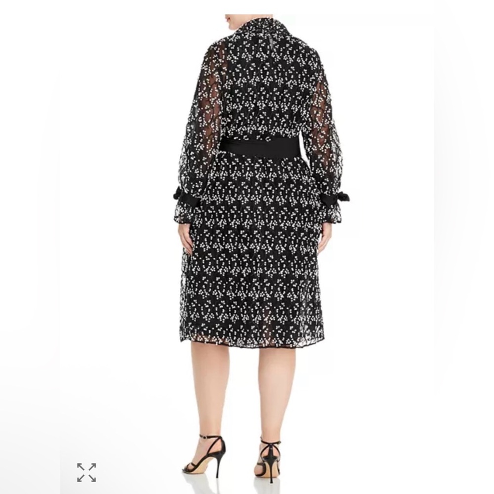 Marina Rinaldi Topazio Embroidered Overcoat NWT- 18 - Picture 2 of 13